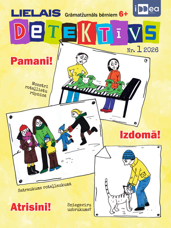 Žurnāla "LIELAIS DETEKTĪVS"  abonements  