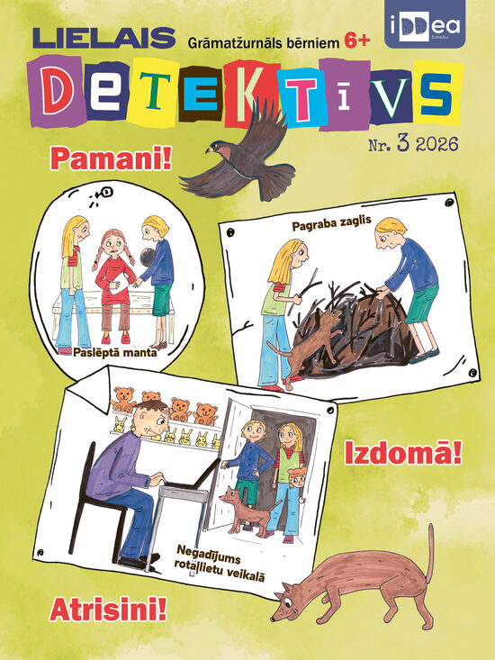 Žurnāla "LIELAIS DETEKTĪVS"  abonements  