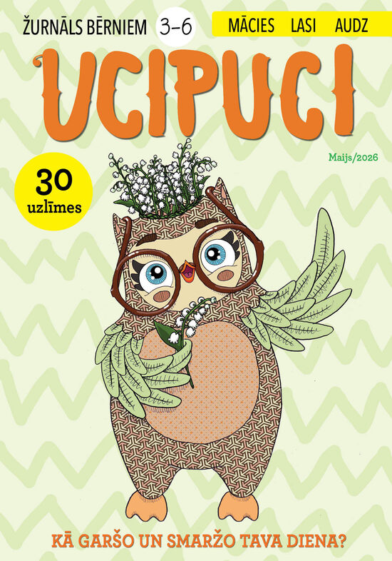 Žurnāla "UCIPUCI"  abonements   