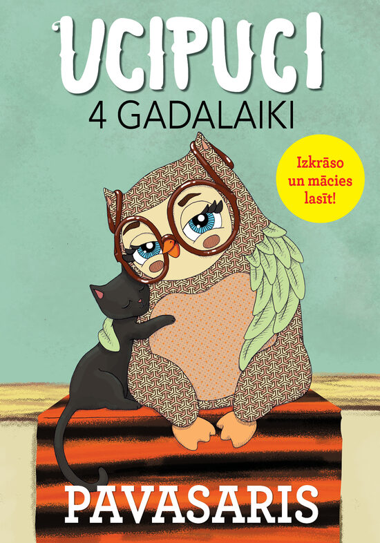 Krāsojamā grāmata "Ucipuci pavasaris"
